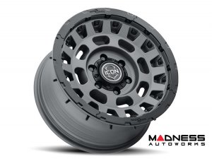 Custom Wheel - Hammer Pro - Charcoal - 17 X 8.5 / 5 x 5 / -6mm / 4.5" - Icon 